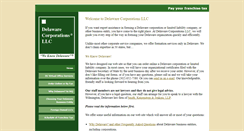 Desktop Screenshot of delawarecorp.com